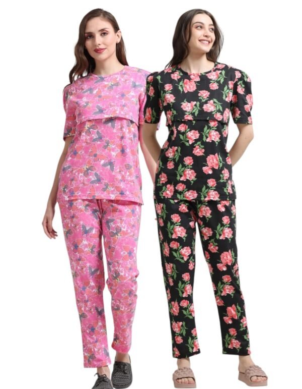 ZIPLESS FEEDING CO-ORD SET COMBO OF 2