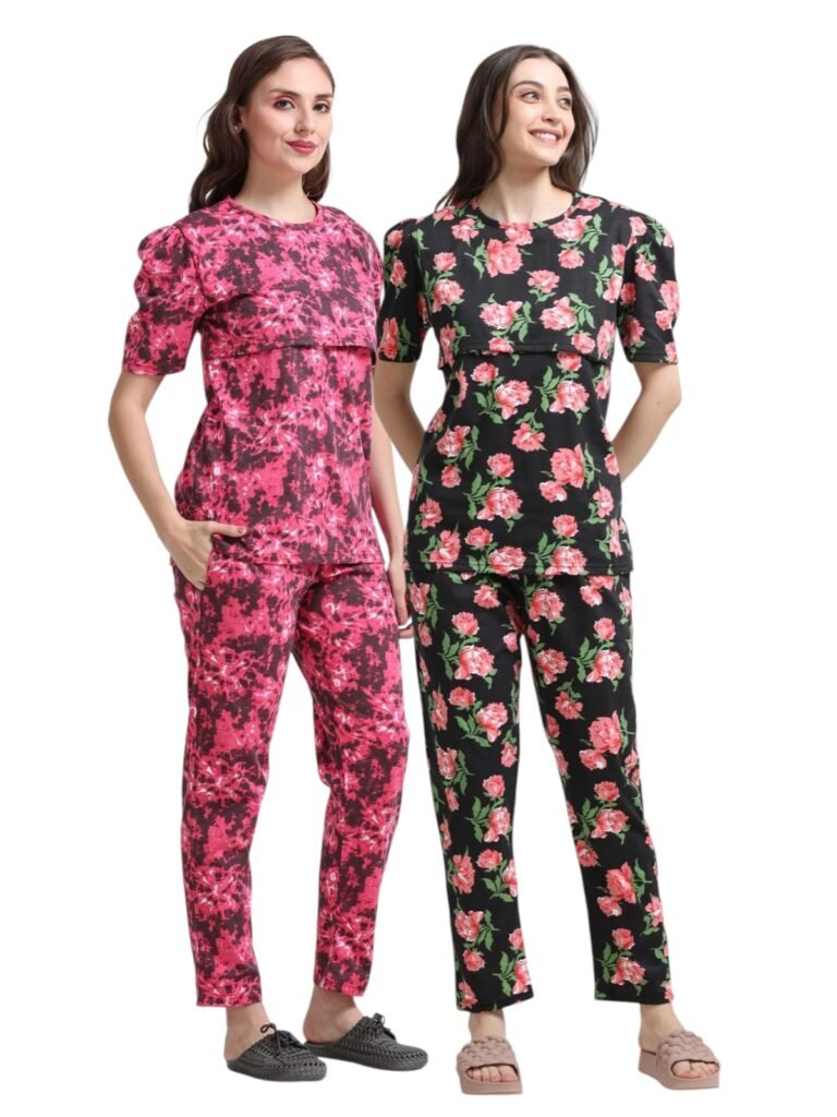 ZIPLESS FEEDING CO-ORD SET COMBO OF 2