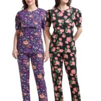 BROSE-VIOLETFLOWER.jpeg ZIPLESS FEEDING CO-ORD SET COMBO OF 2