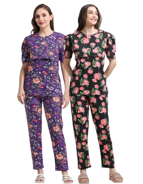ZIPLESS FEEDING CO-ORD SET COMBO OF 2