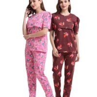 ZIPLESS FEEDING CO-ORD SET COMBO OF 2