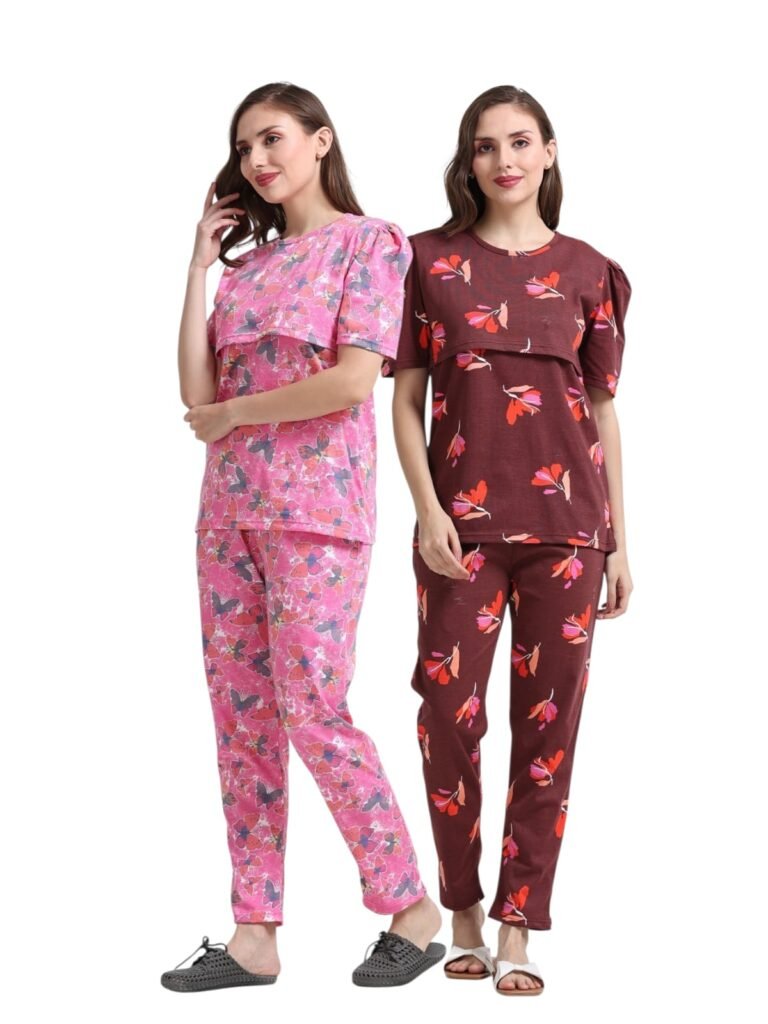 ZIPLESS FEEDING CO-ORD SET COMBO OF 2