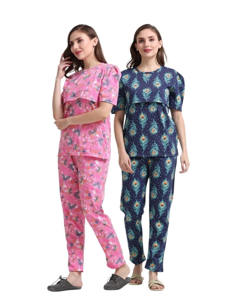 ZIPLESS FEEDING CO-ORD SET COMBO OF 2