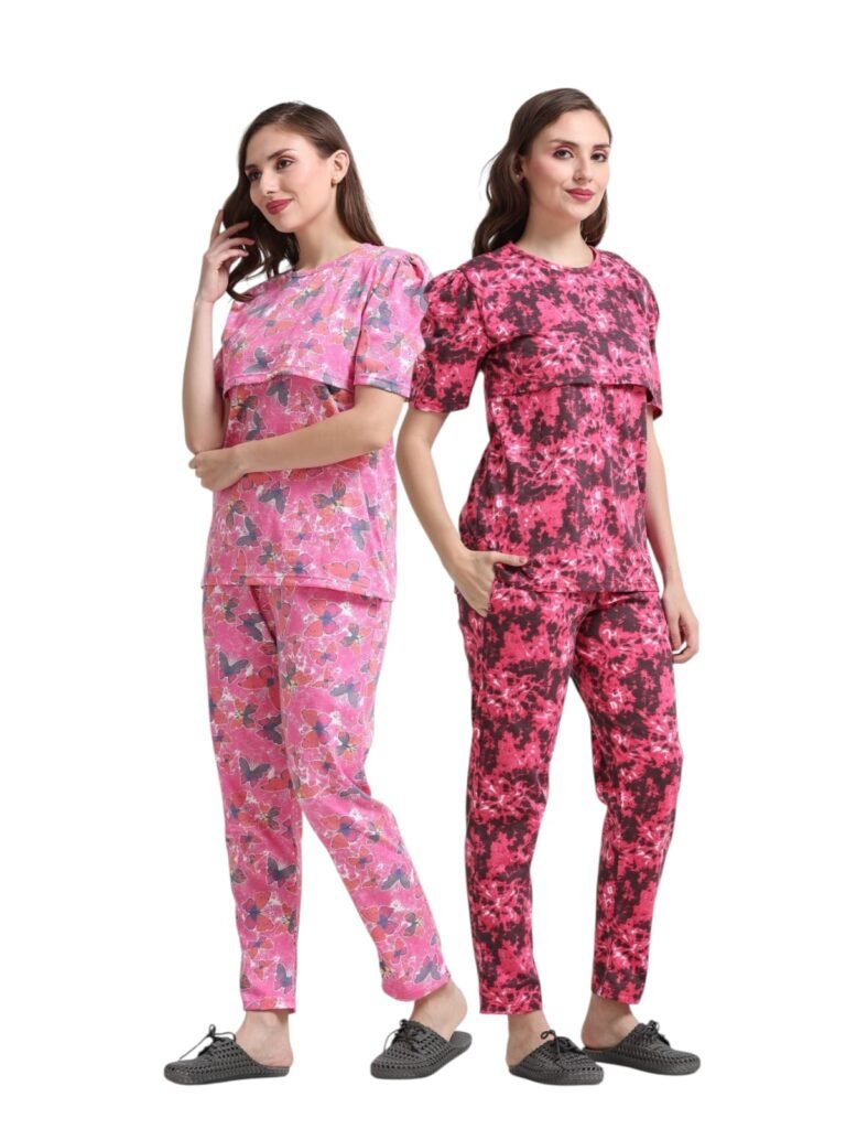 ZIPLESS FEEDING CO-ORD SET COMBO OF 2