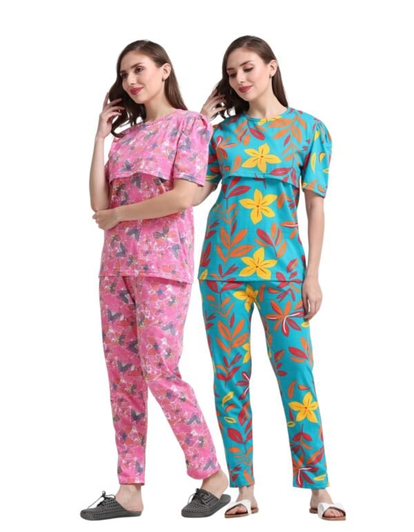 ZIPLESS FEEDING CO-ORD SET COMBO OF 2