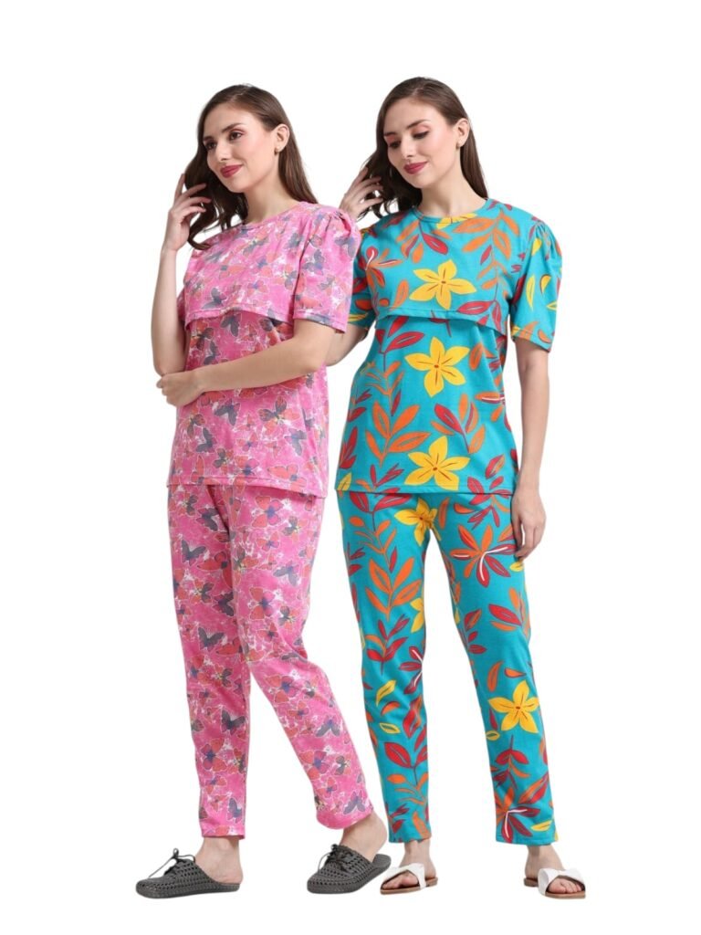 ZIPLESS FEEDING CO-ORD SET COMBO OF 2