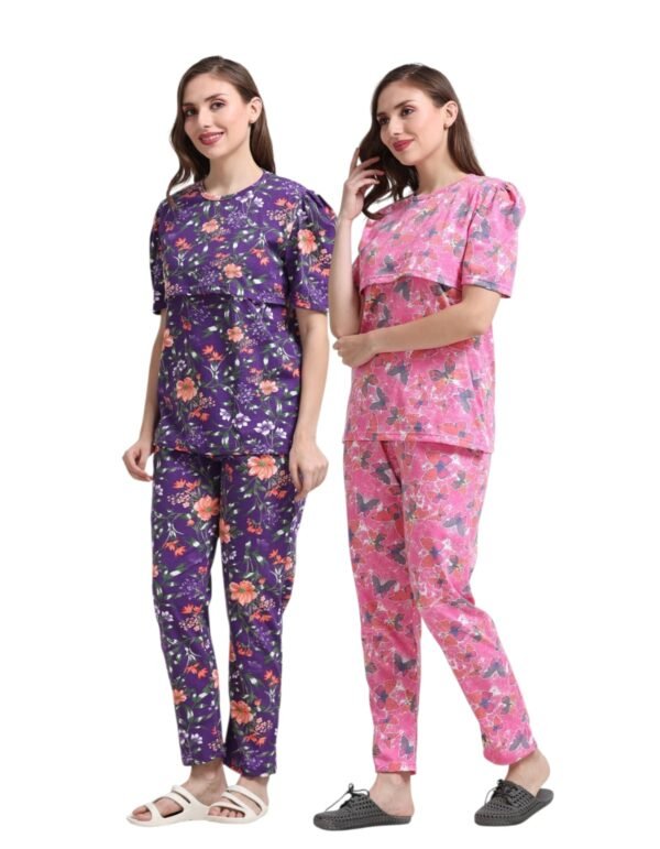 ZIPLESS FEEDING CO-ORD SET COMBO OF 2