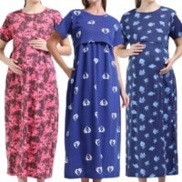 FISH-REDDD-NBABY.jpeg ZIPLESS MATERNITY MAXI-COMBO OF 3