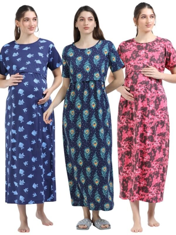 ZIPLESS MATERNITY MAXI-COMBO OF 3