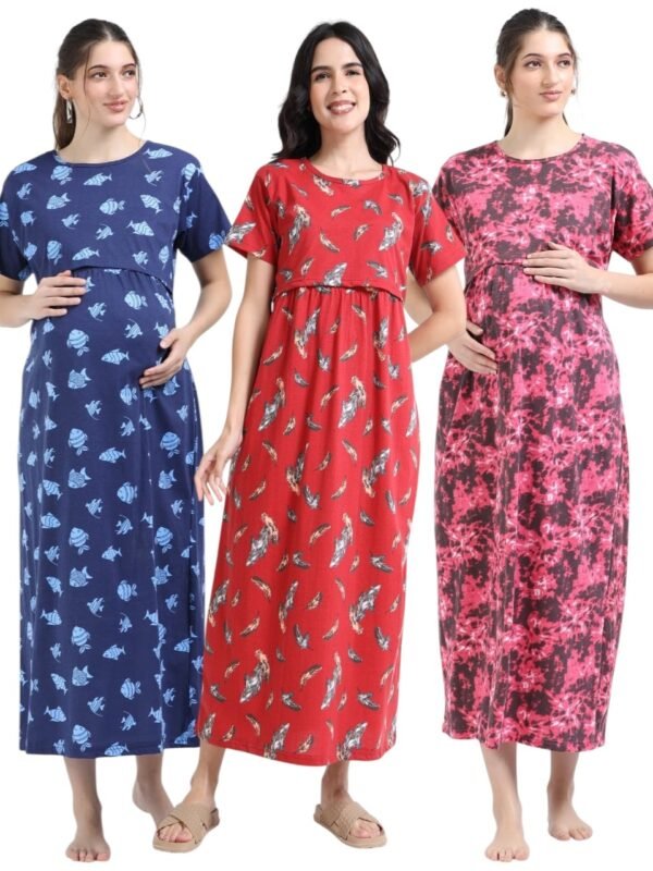 ZIPLESS MATERNITY MAXI-COMBO OF 3