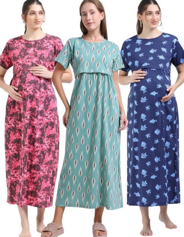 FISH-REDDD-VEL.jpeg ZIPLESS MATERNITY MAXI-COMBO OF 3