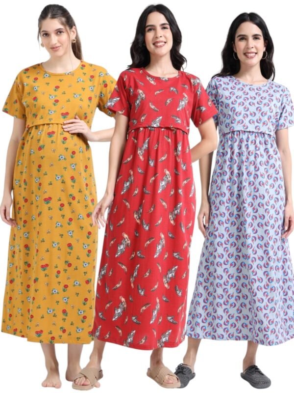 ZIPLESS MATERNITY MAXI-COMBO OF 3