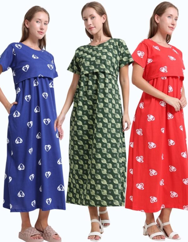ZIPLESS MATERNITY MAXI-COMBO OF 3
