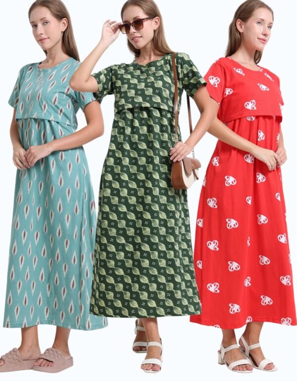 ZIPLESS MATERNITY MAXI-COMBO OF 3