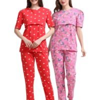 ZIPLESS FEEDING CO-ORD SET COMBO OF 2