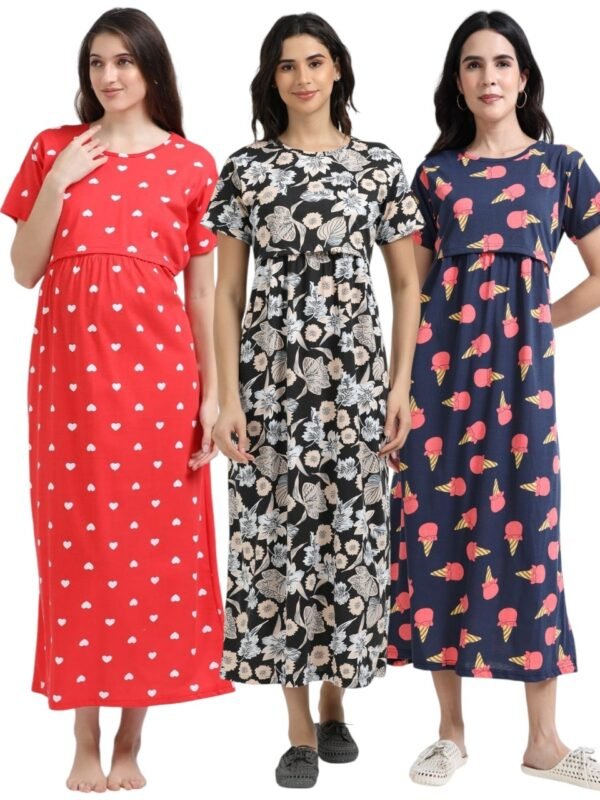 ZIPLESS MATERNITY MAXI-COMBO OF 3