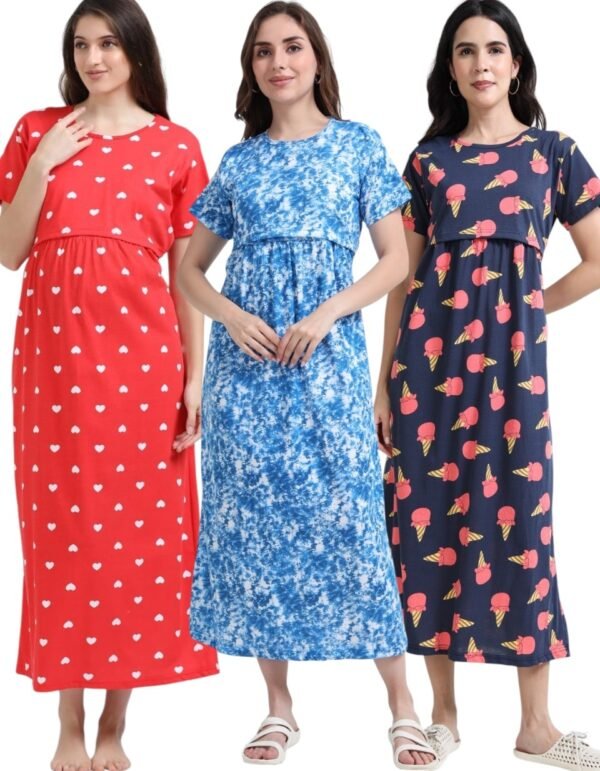 ZIPLESS MATERNITY MAXI-COMBO OF 3