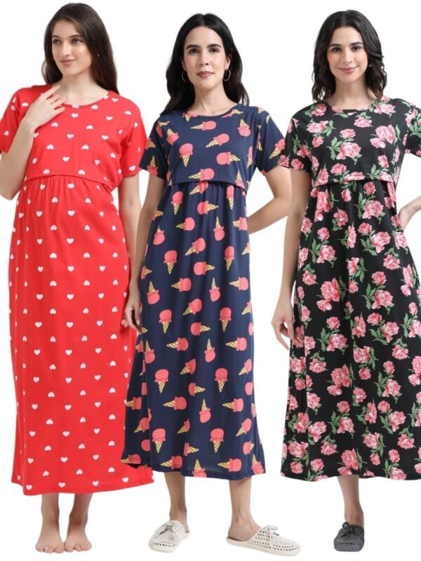 ZIPLESS MATERNITY MAXI-COMBO OF 3