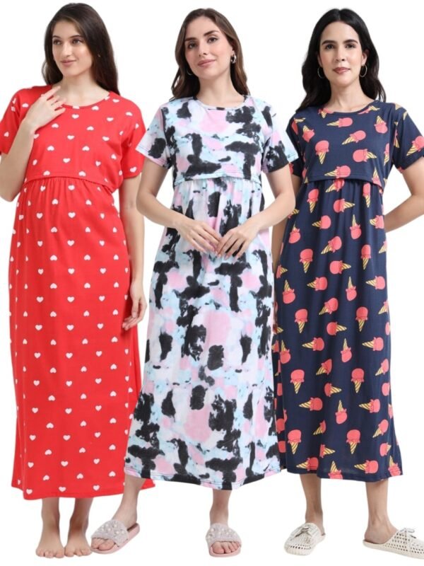 ZIPLESS MATERNITY MAXI-COMBO OF 3