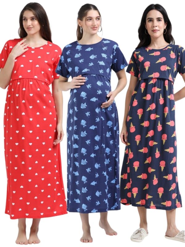 ZIPLESS MATERNITY MAXI-COMBO OF 3