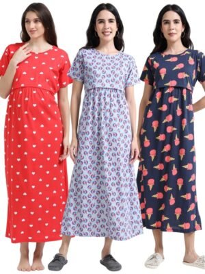 ZIPLESS MATERNITY MAXI-COMBO OF 3