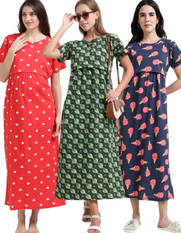 ZIPLESS MATERNITY MAXI-COMBO OF 3