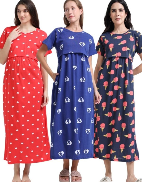 ZIPLESS MATERNITY MAXI-COMBO OF 3