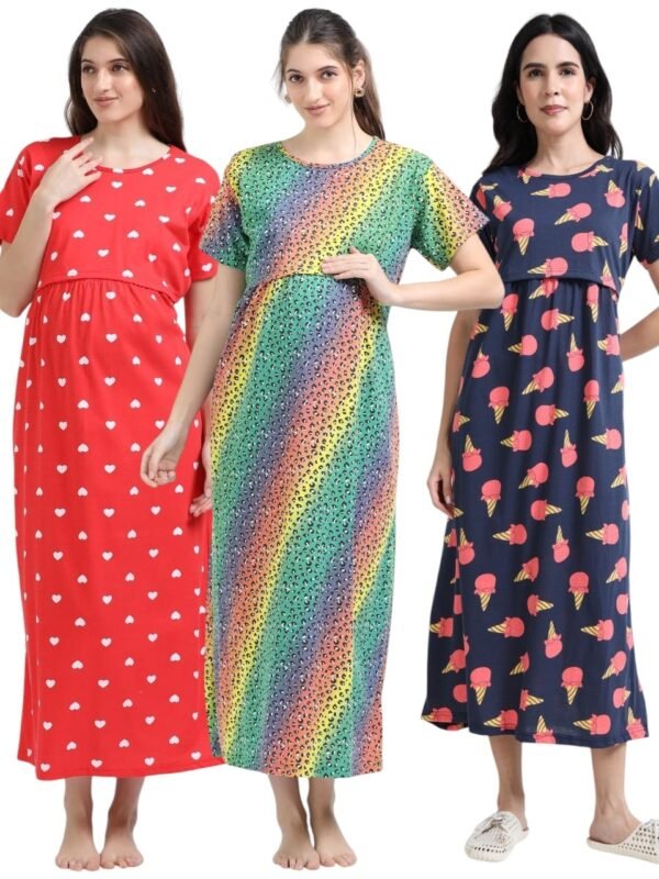 ZIPLESS MATERNITY MAXI-COMBO OF 3
