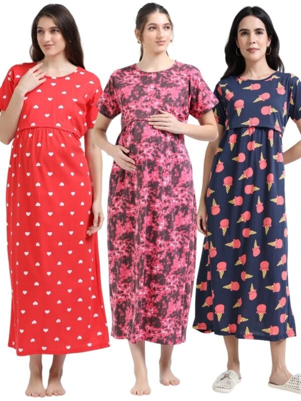ZIPLESS MATERNITY MAXI-COMBO OF 3