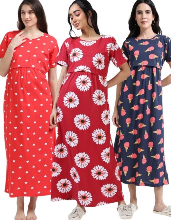 ZIPLESS MATERNITY MAXI-COMBO OF 3