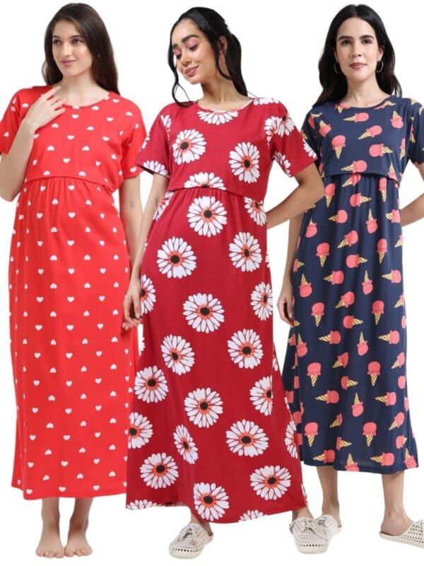 ZIPLESS MATERNITY MAXI-COMBO OF 3