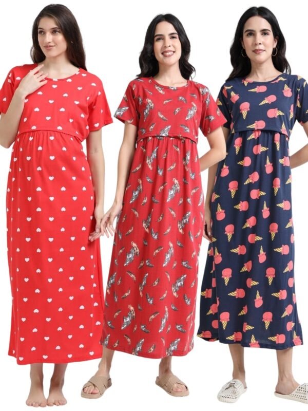 ZIPLESS MATERNITY MAXI-COMBO OF 3