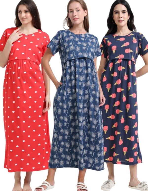 ZIPLESS MATERNITY MAXI-COMBO OF 3