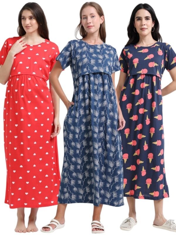 ZIPLESS MATERNITY MAXI-COMBO OF 3