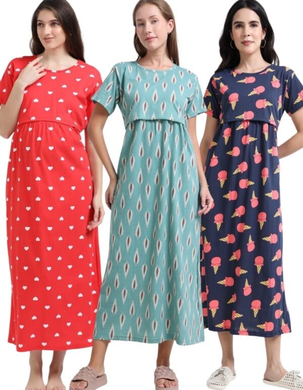 ZIPLESS MATERNITY MAXI-COMBO OF 3