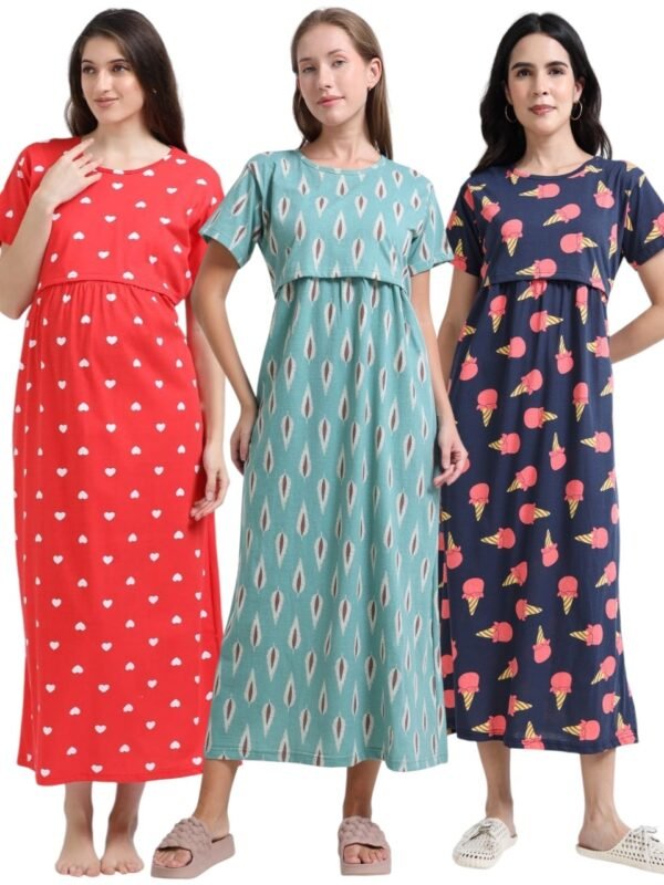 ZIPLESS MATERNITY MAXI-COMBO OF 3