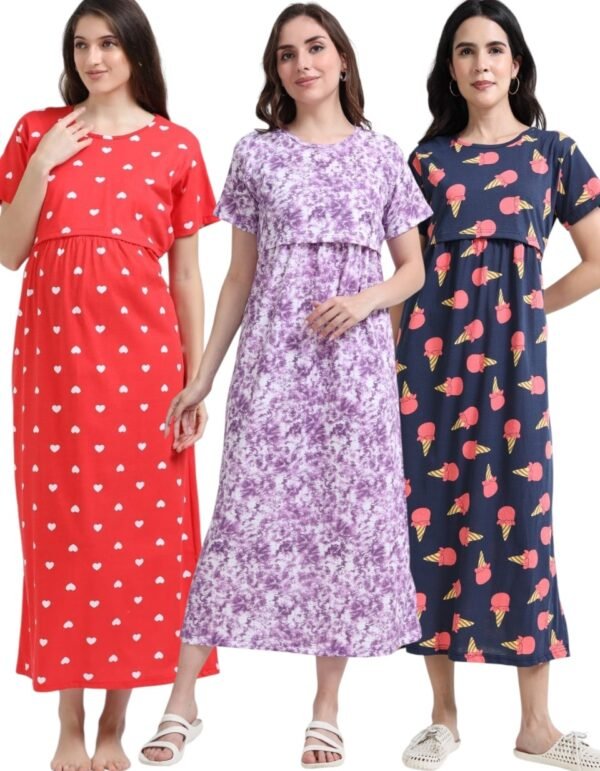ZIPLESS MATERNITY MAXI-COMBO OF 3