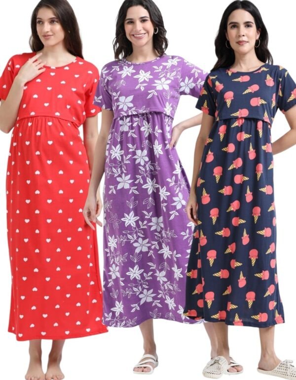 ZIPLESS MATERNITY MAXI-COMBO OF 3