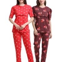 ZIPLESS FEEDING CO-ORD SET COMBO OF 2