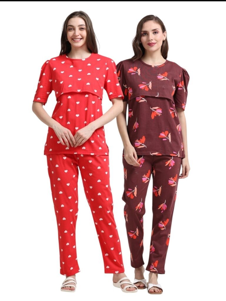 ZIPLESS FEEDING CO-ORD SET COMBO OF 2