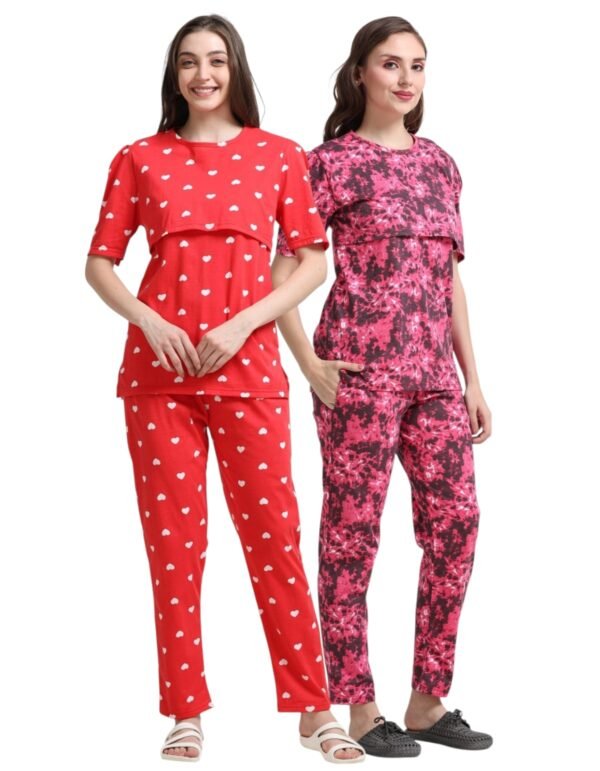 ZIPLESS FEEDING CO-ORD SET COMBO OF 2