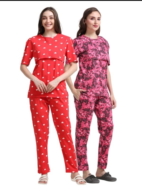 ZIPLESS FEEDING CO-ORD SET COMBO OF 2