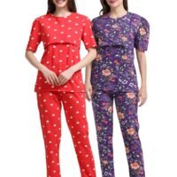 ZIPLESS FEEDING CO-ORD SET COMBO OF 2