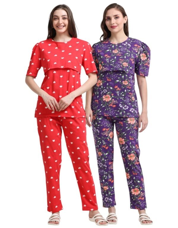 ZIPLESS FEEDING CO-ORD SET COMBO OF 2