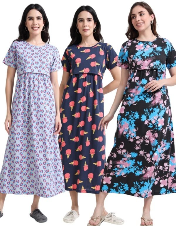 ZIPLESS MATERNITY MAXI-COMBO OF 3