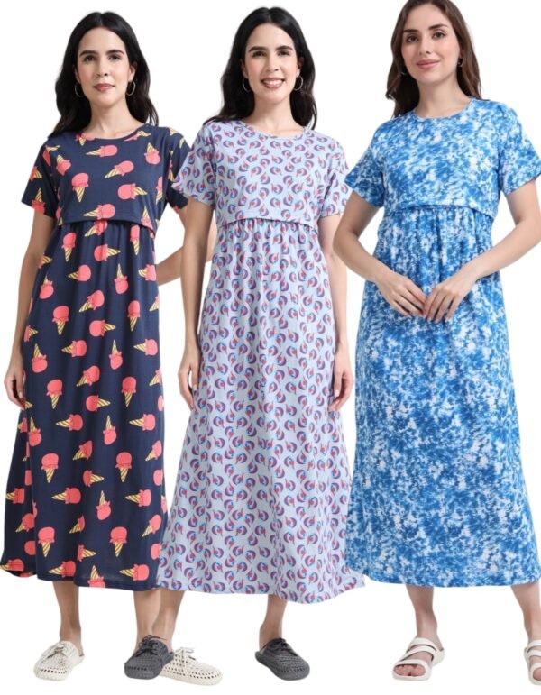 ZIPLESS MATERNITY MAXI-COMBO OF 3
