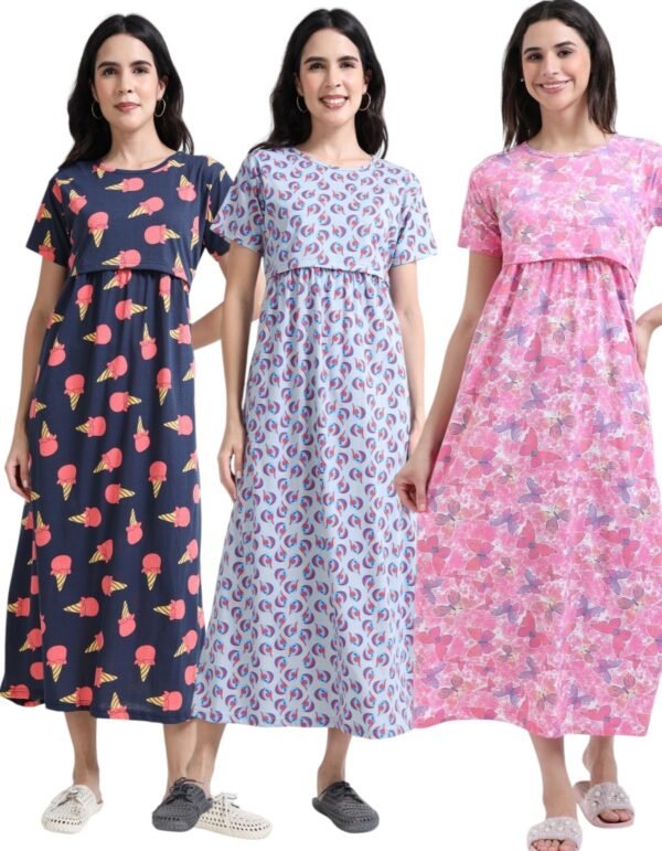 ZIPLESS MATERNITY MAXI-COMBO OF 3