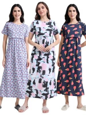 ZIPLESS MATERNITY MAXI-COMBO OF 3