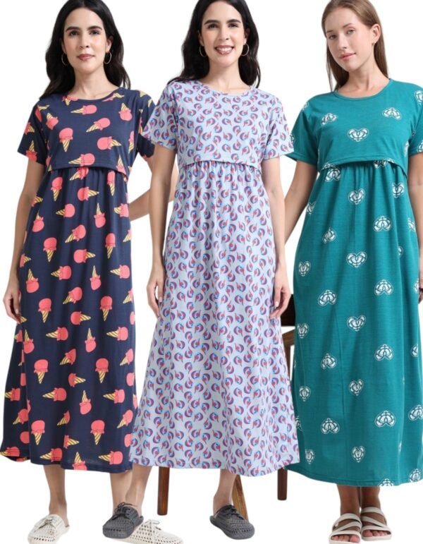 ZIPLESS MATERNITY MAXI-COMBO OF 3