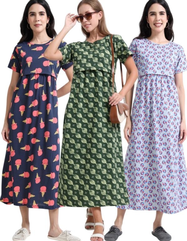 ZIPLESS MATERNITY MAXI-COMBO OF 3